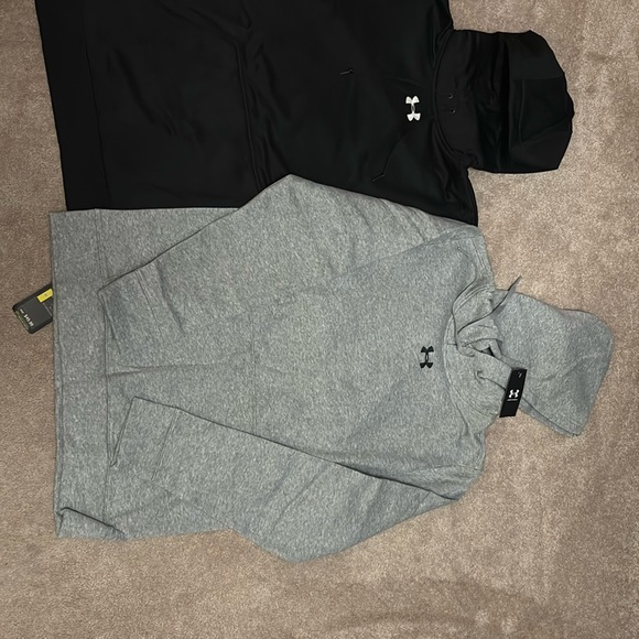 Under Armour Other - Under Armour Black and Gray Hoodies